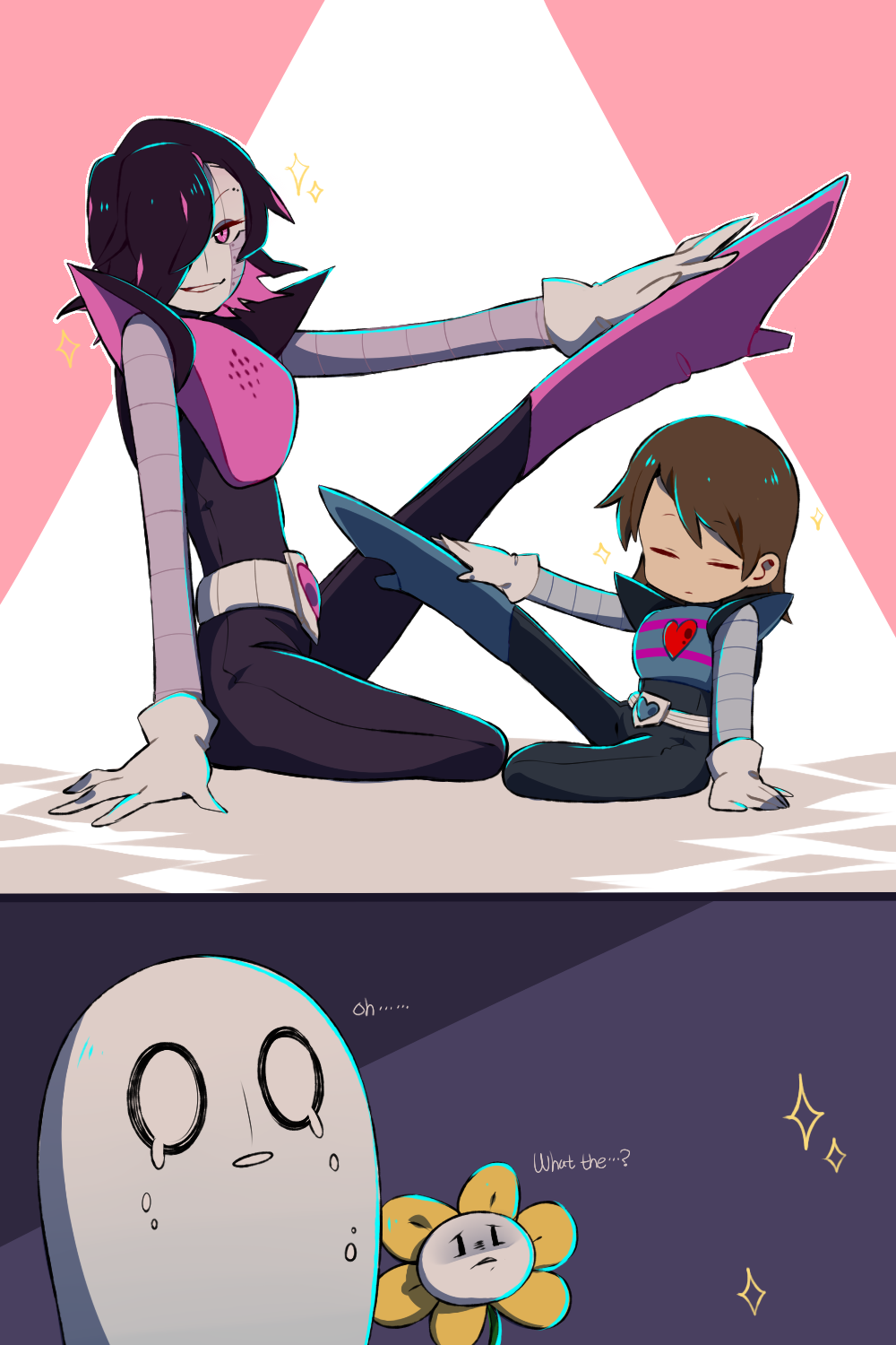 undertale传说之下精美人物图包mettatonfrisk篇