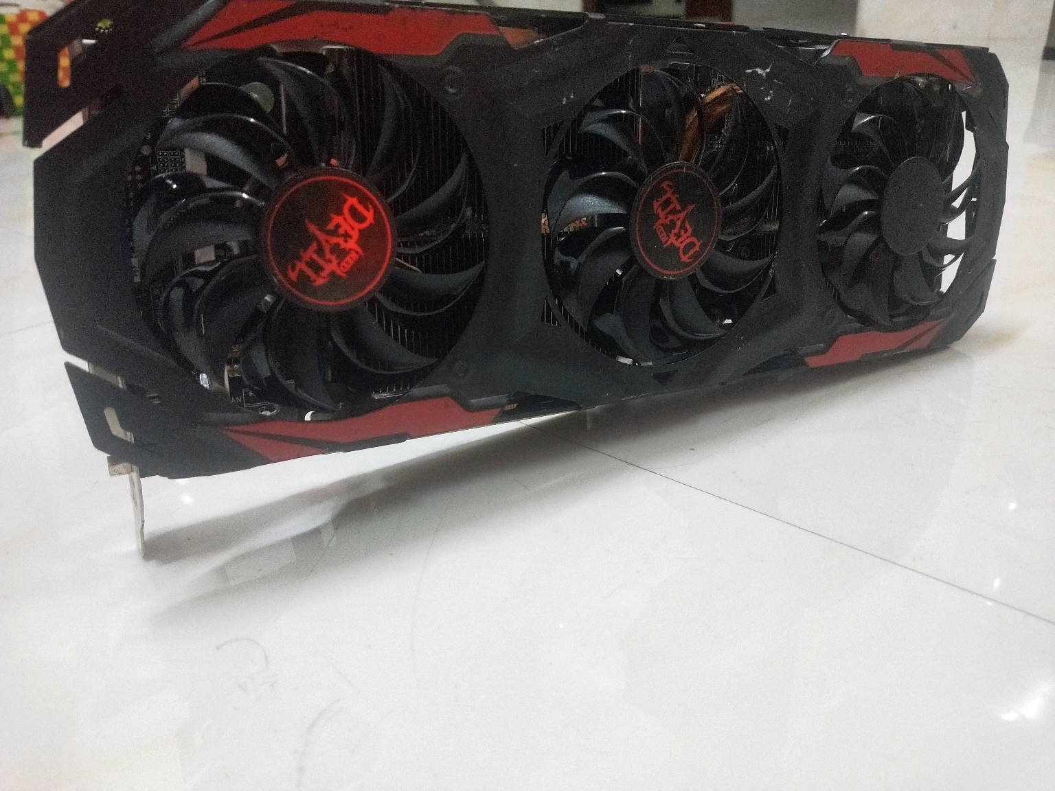 七彩虹gtx750ti成功改迪兰恶魔散热