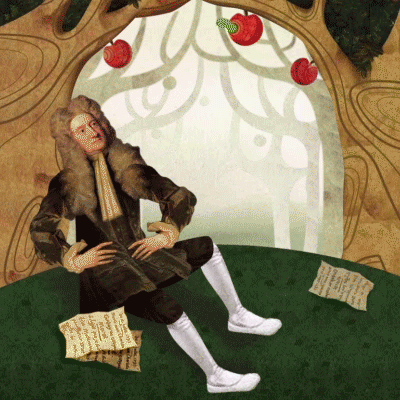 的苹果奠定了宏观的物理法则,现如今的科学进步完全逃不开牛顿定律