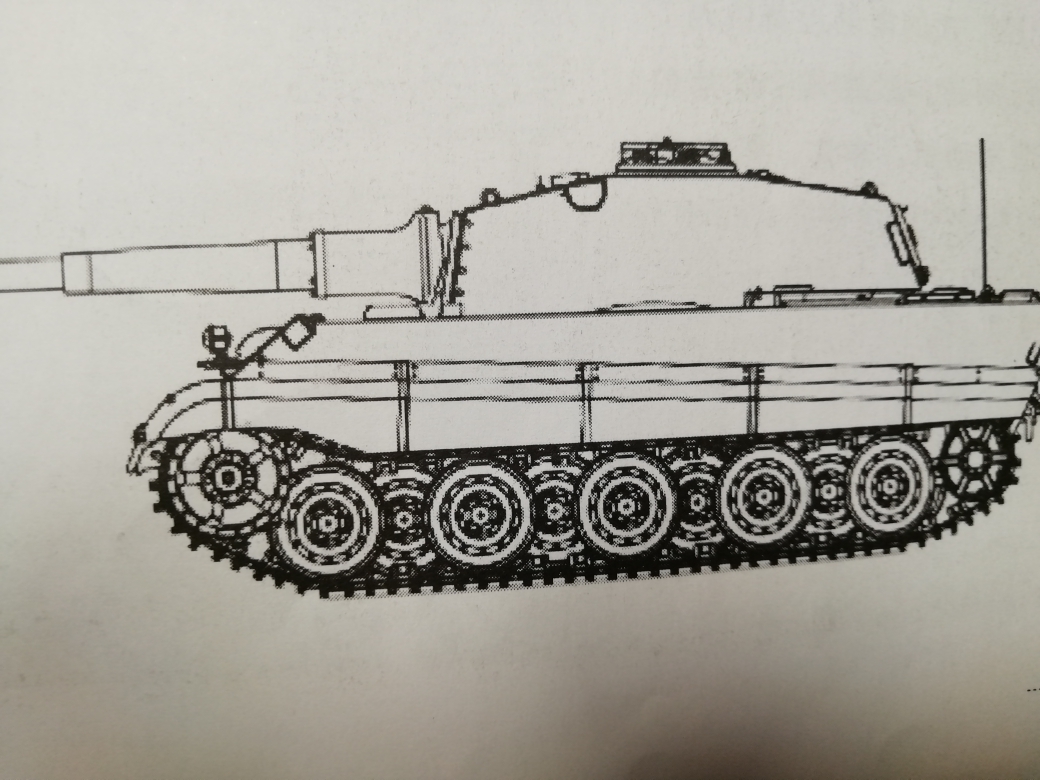 虎式坦克及其变形车(包括图纸车)下