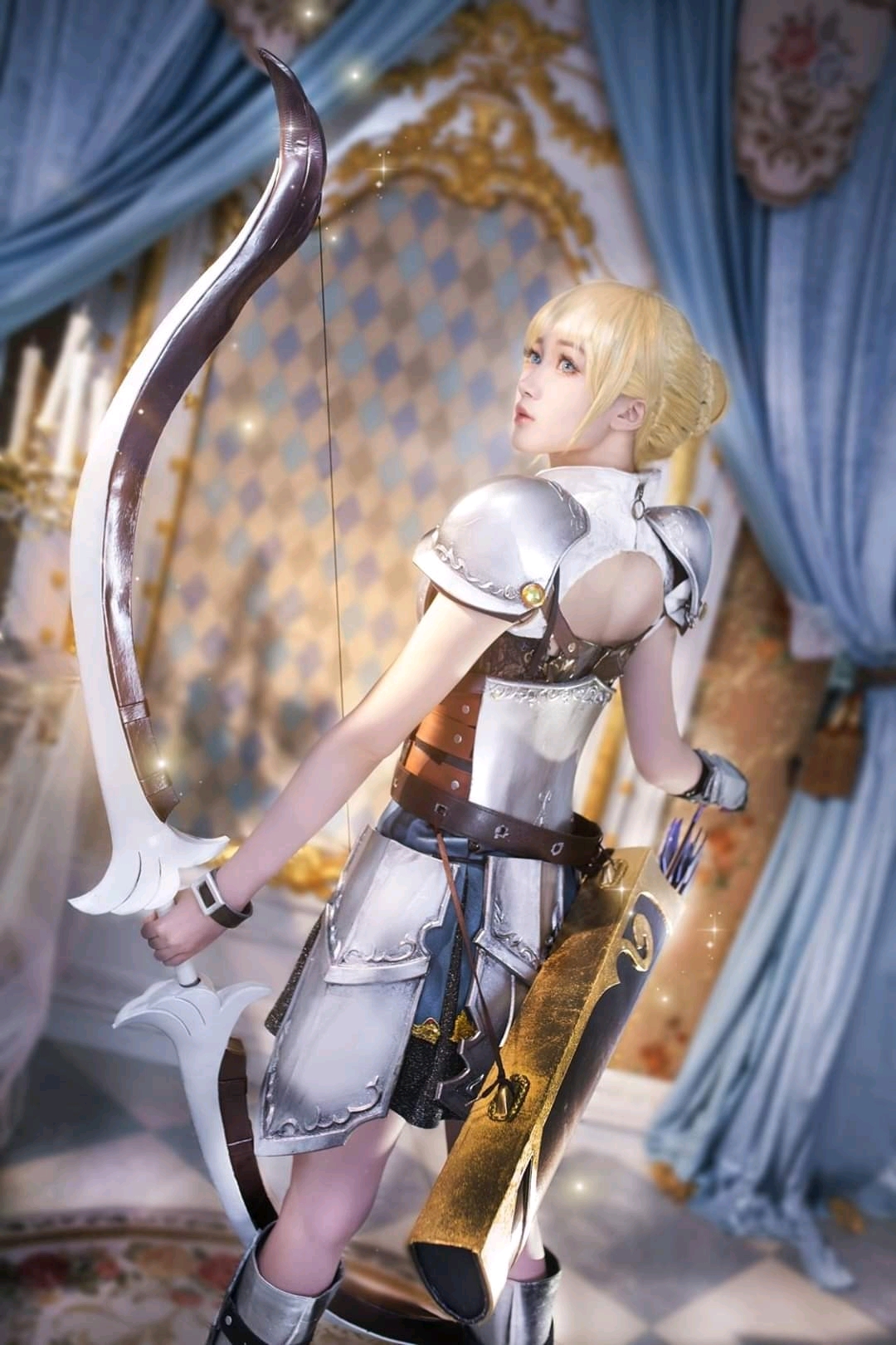 剑与远征cosplay狩龙射手格温妮丝