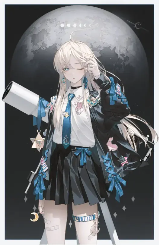 【板绘画师—anke】邪恶女仆,主人