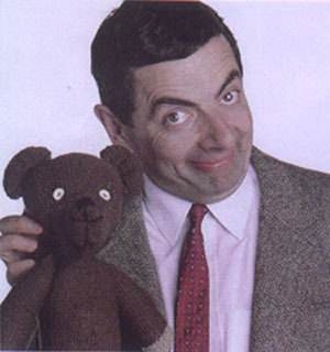 憨豆先生和他的泰迪熊
