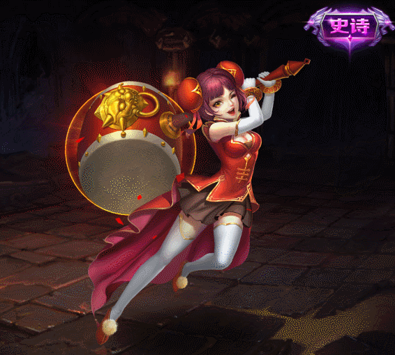 英魂之刃旧版女英雄动态图