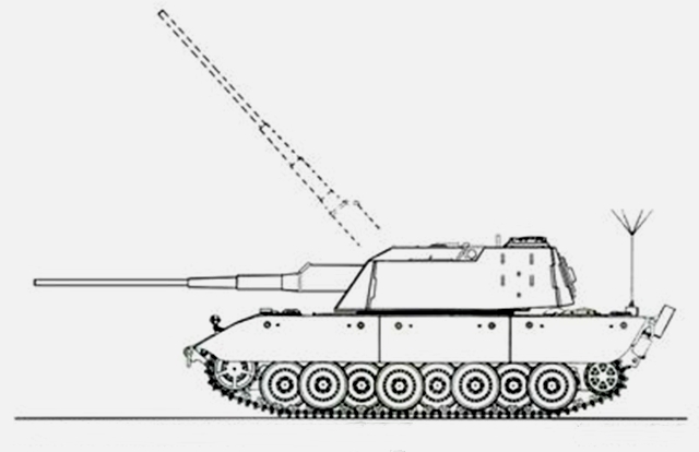 e-100ua重型自行防空炮