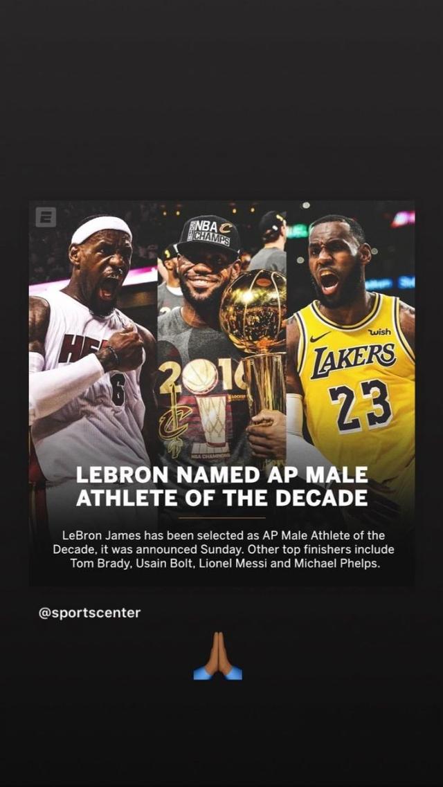 美媒列出詹姆斯生涯荣誉!他能进入nba前三的行列吗?
