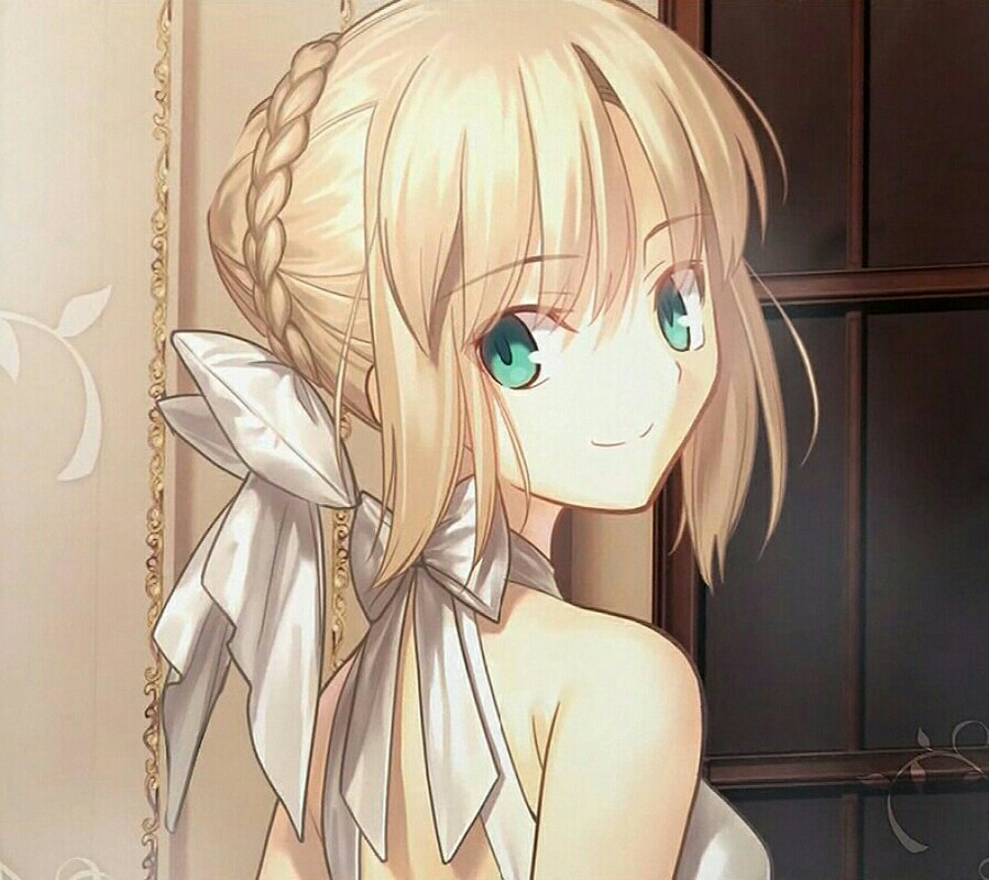 二次元saber壁纸+头像