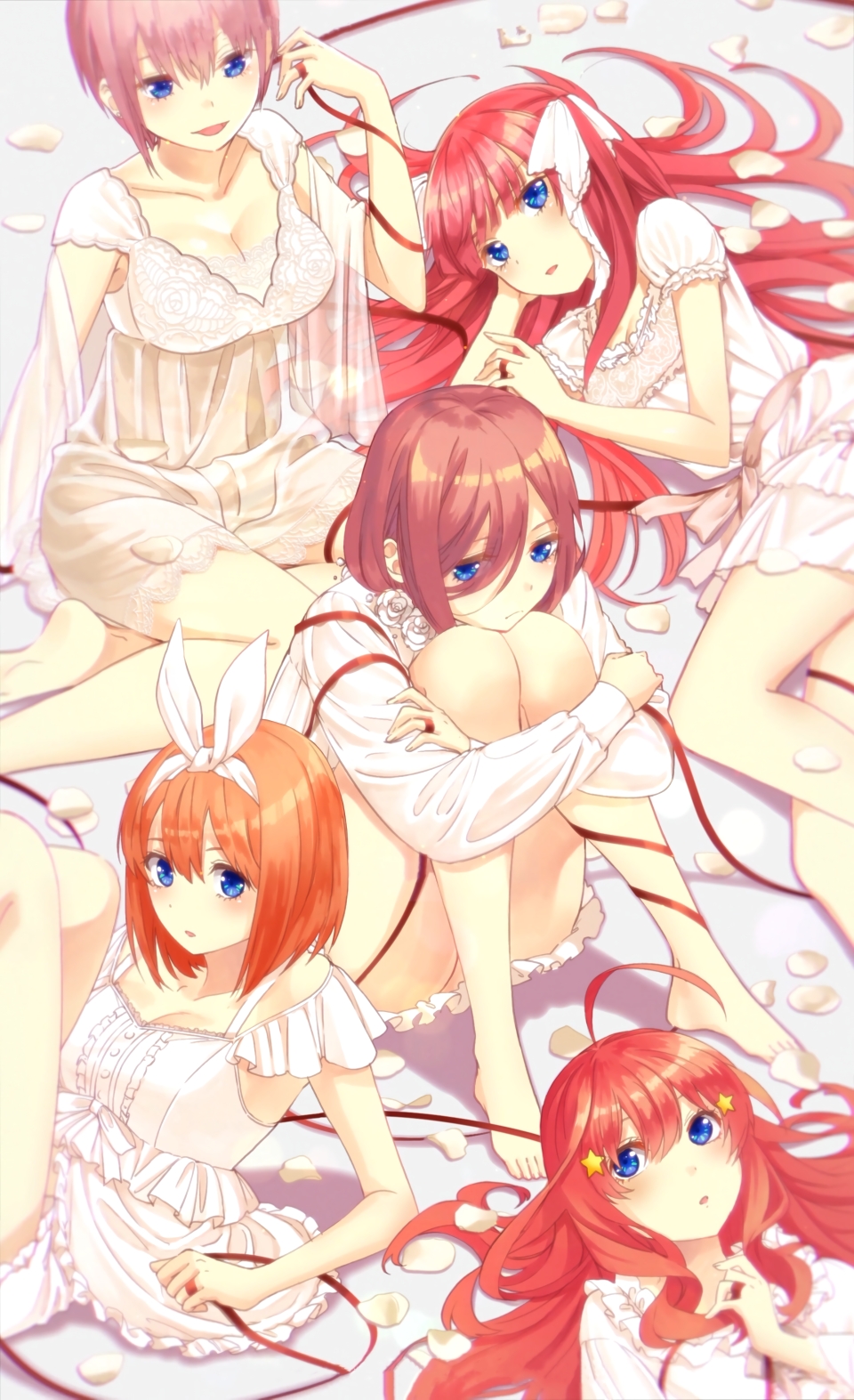 P站插画精选:五等分的花嫁