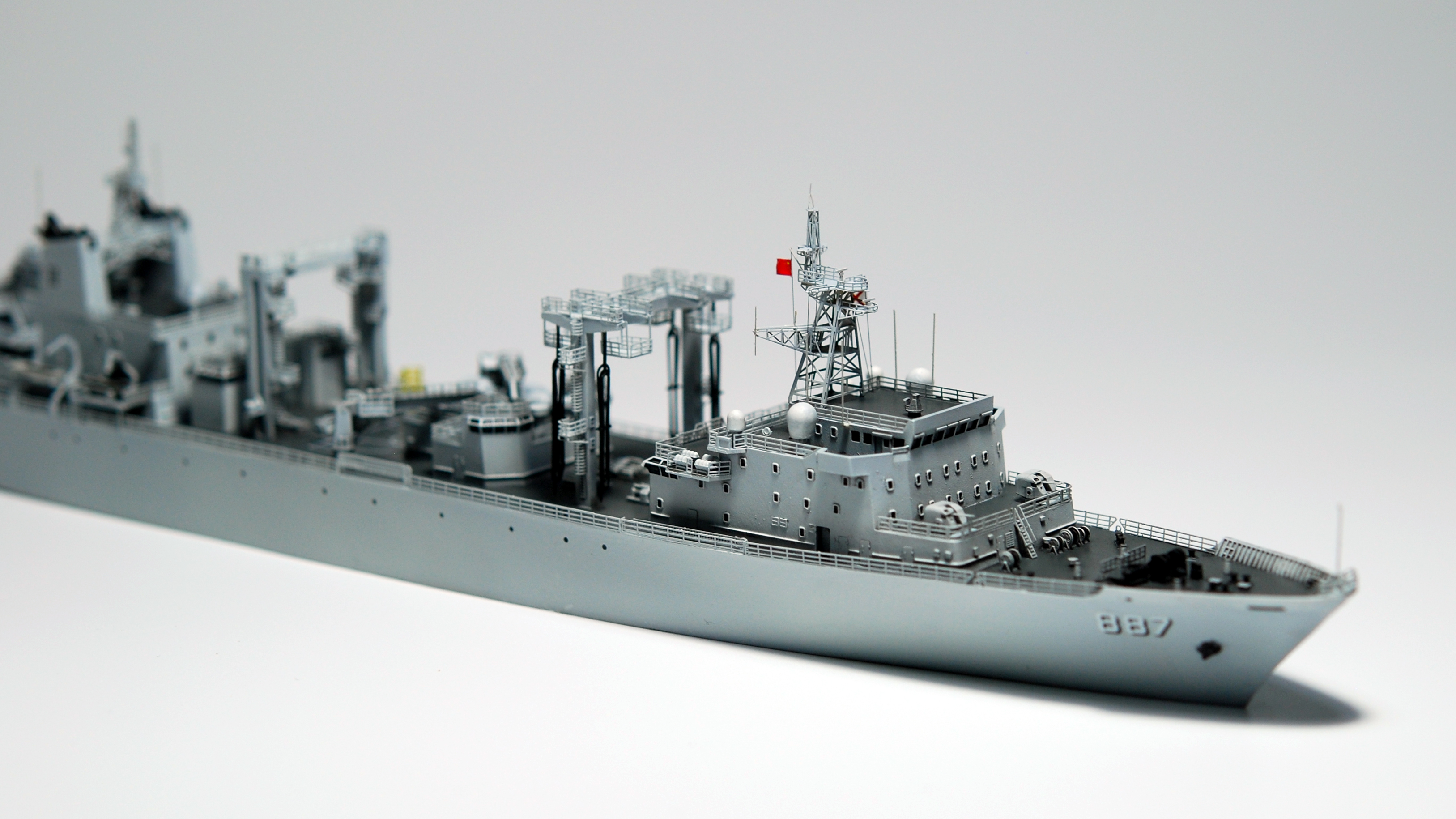 1:700 plan type903 aor-887 微山湖 综合补给舰