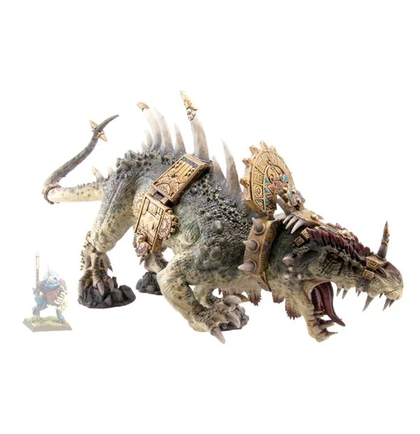 【中古战锤】幽林巨兽——恐蜥(dread saurian)
