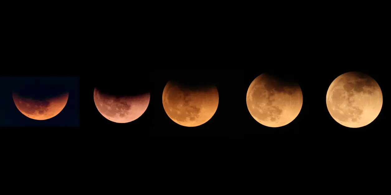 片并非原图！！！a组3536渐亏凸月渐盈凸月一次日珥爆发月偏食月偏食复圆37