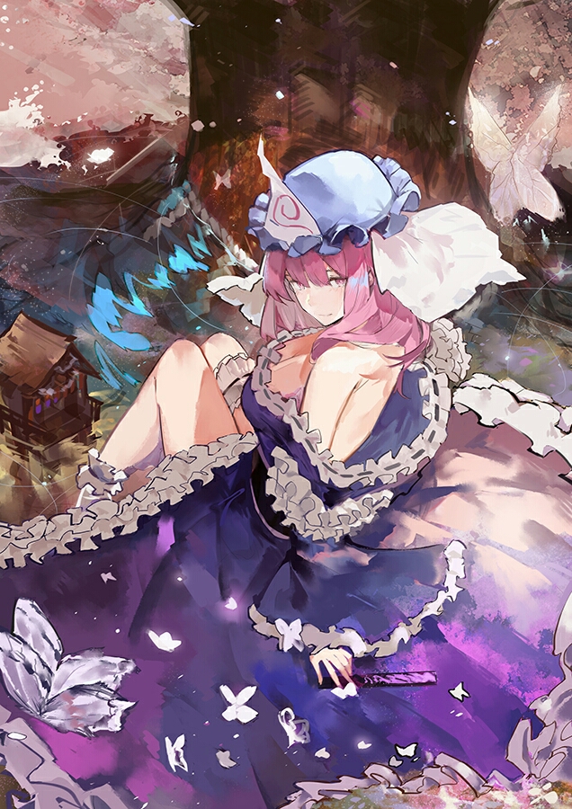 pixiv id:70028187 魂魄妖梦 pixiv id:69905624 西行寺幽幽子 pixiv