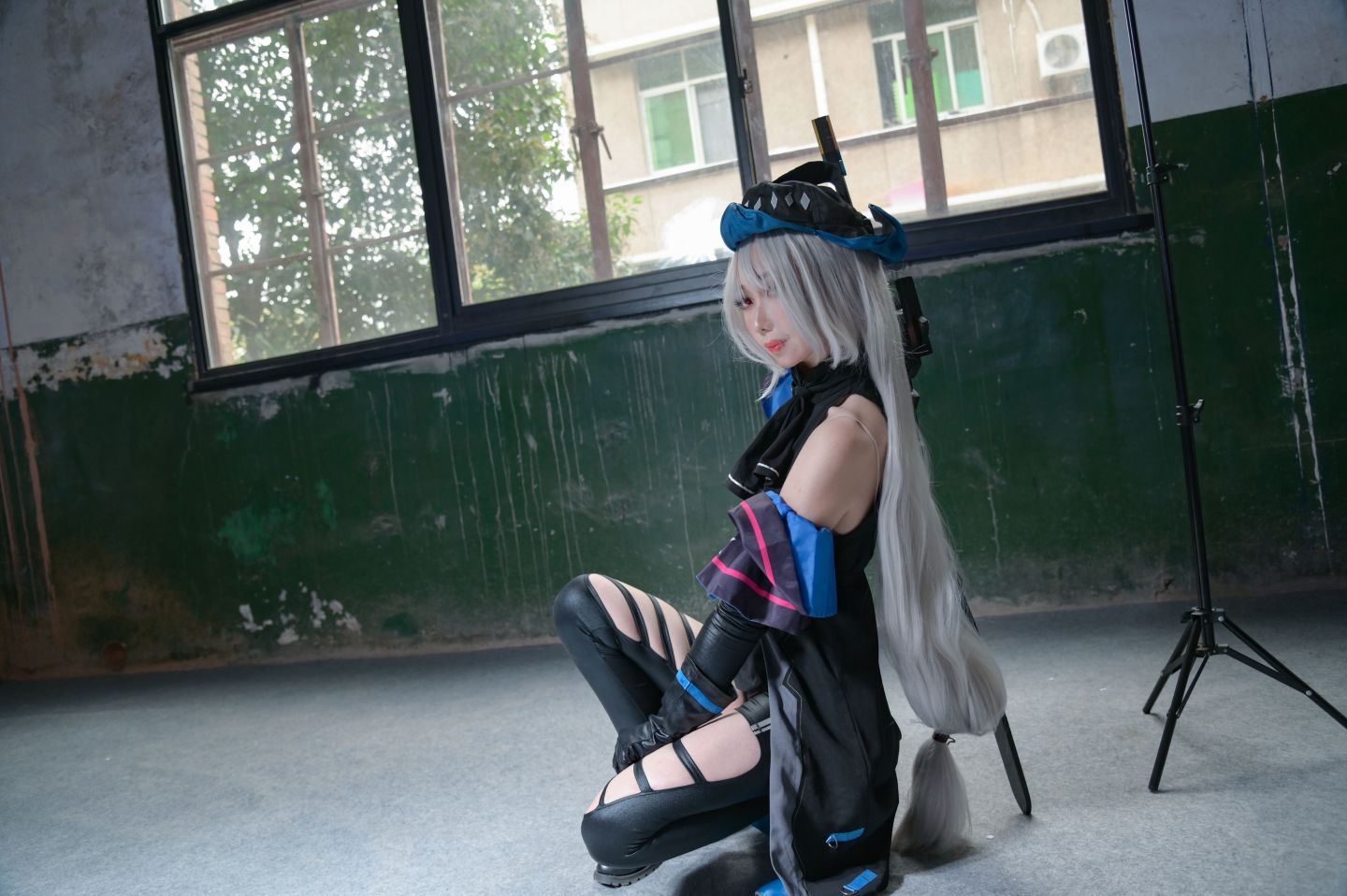明日方舟 斯卡蒂cosplay