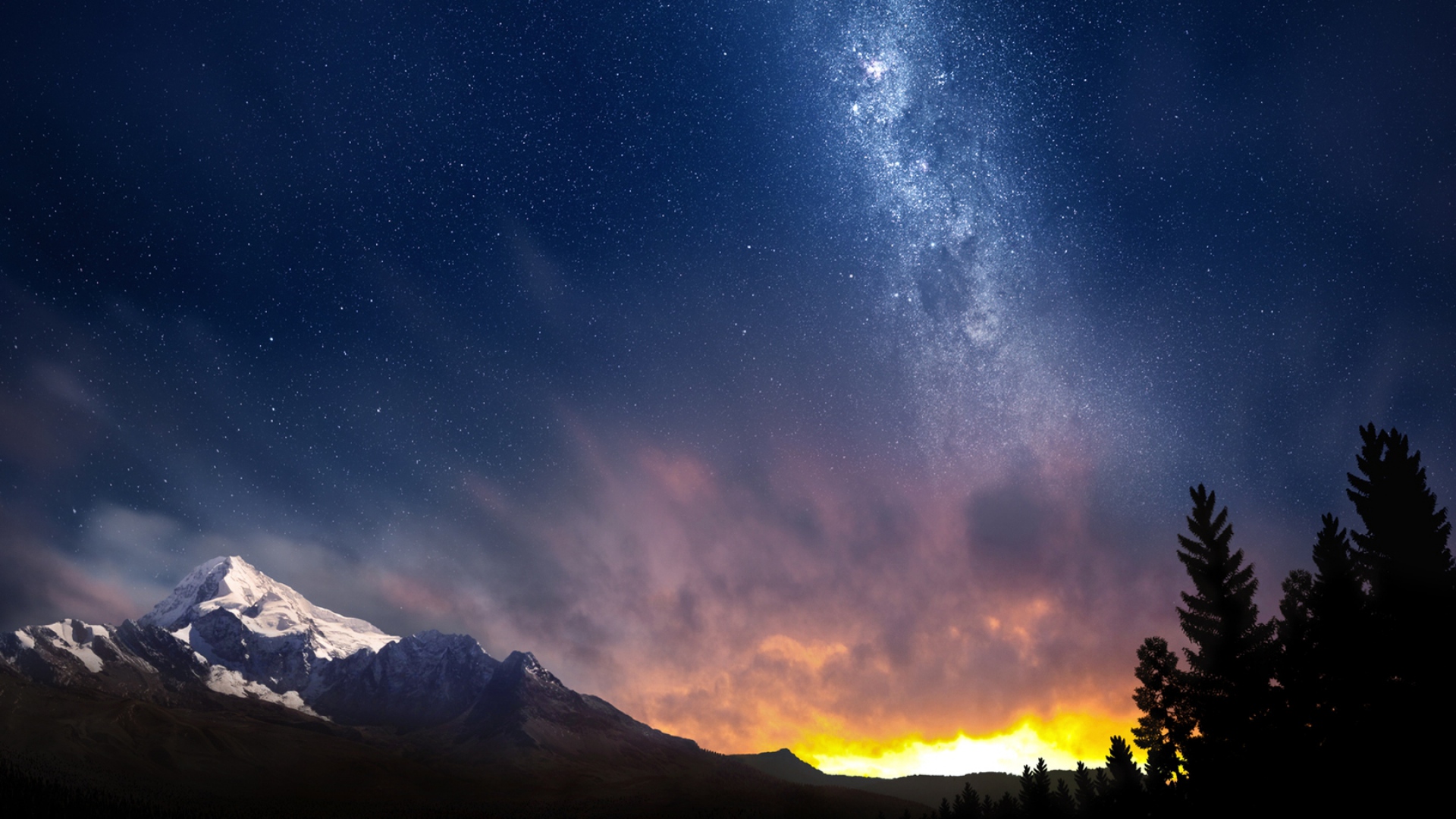 1920*1080高清图片星空,1920*1080图片星空 【1920×1080】高清电脑壁纸 星空壁纸 唯美向壁纸