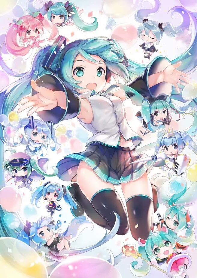 【初音未来】深海少女壁纸合集