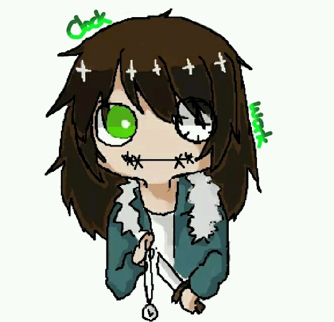 creepypasta角色图集:clockwork