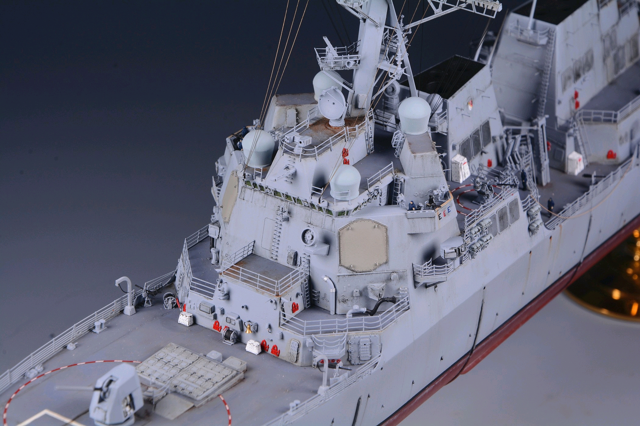 1/350 阿利伯克级ddg92莫姆森号驱逐舰