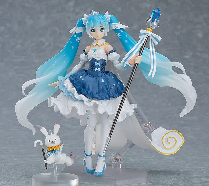 接受雪祝福的公主 雪初音 snow princess ver. figma