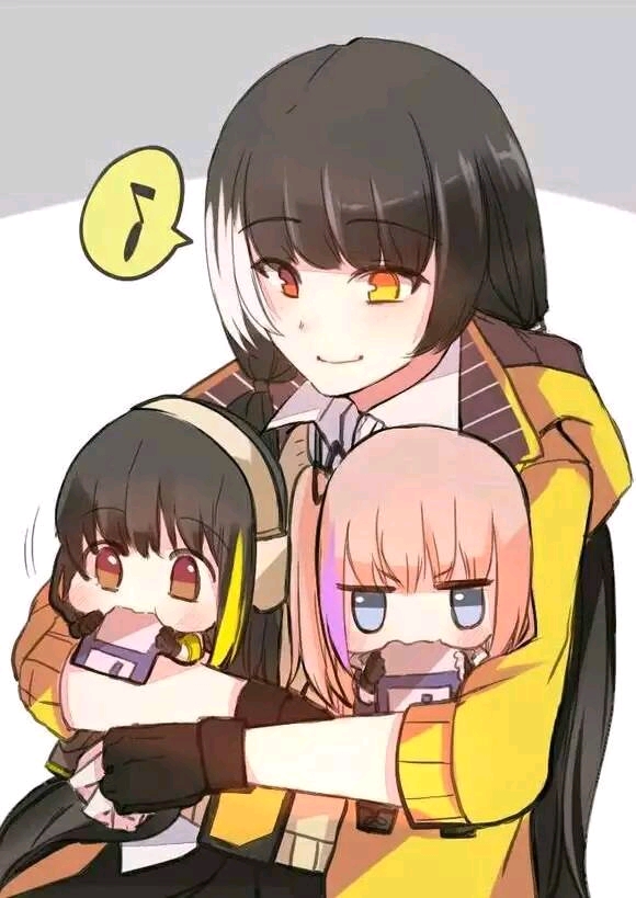 ro635抱着m4a1和ar15