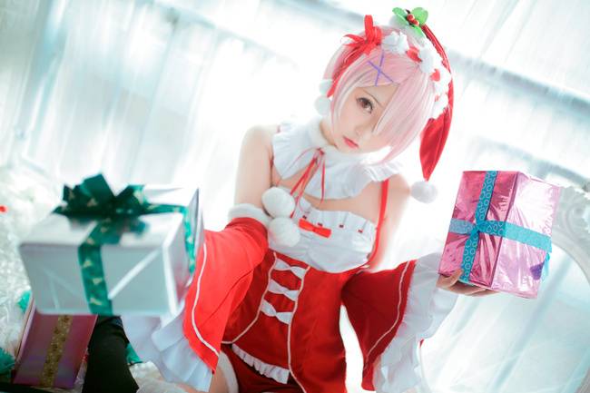 蕾姆拉姆圣诞cosplay cn:柯柯 hs怪老头