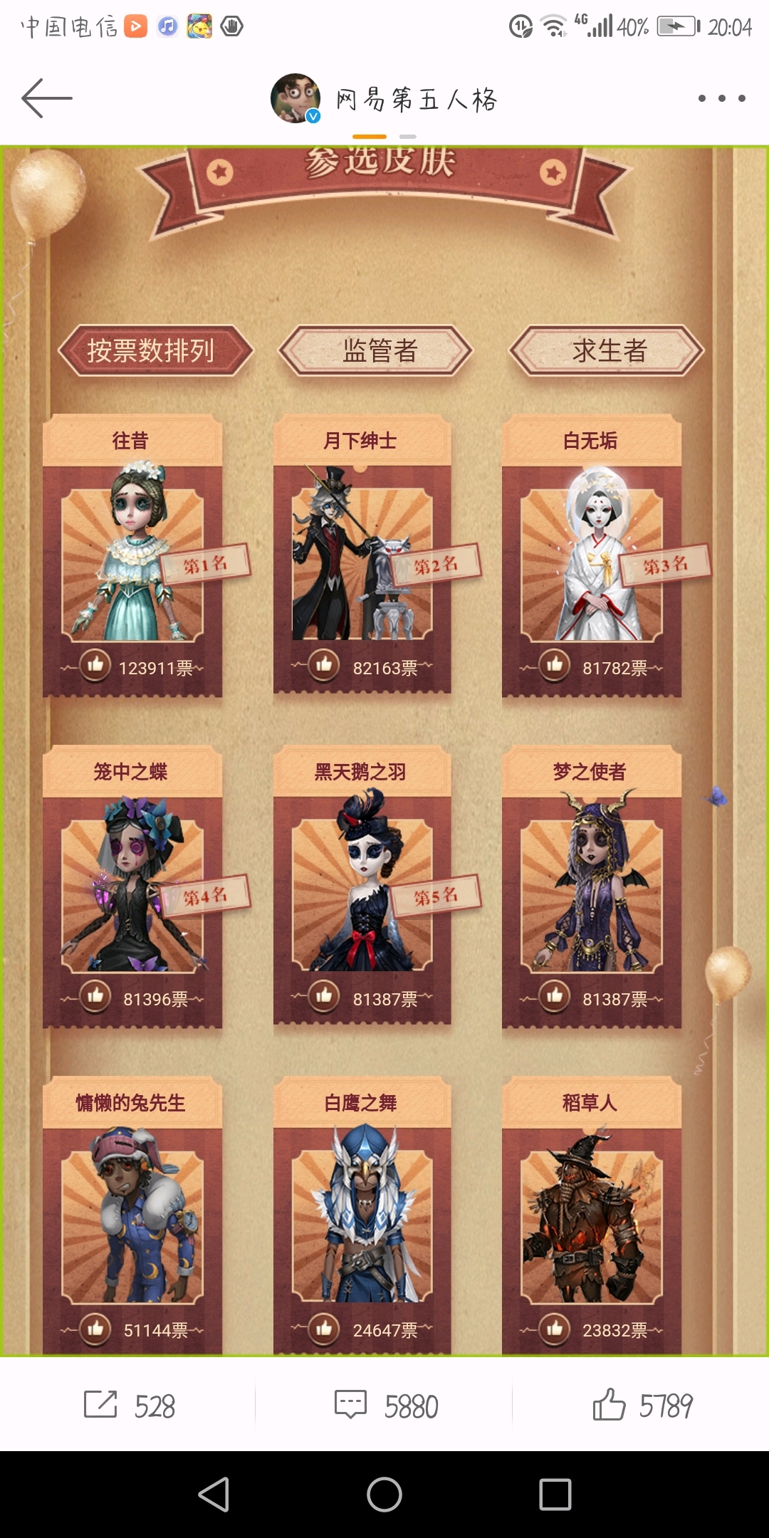 关于新的演绎之星活动