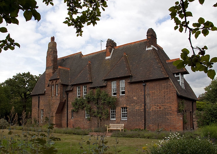 the "red house," home of william morris. via wikimedia commons