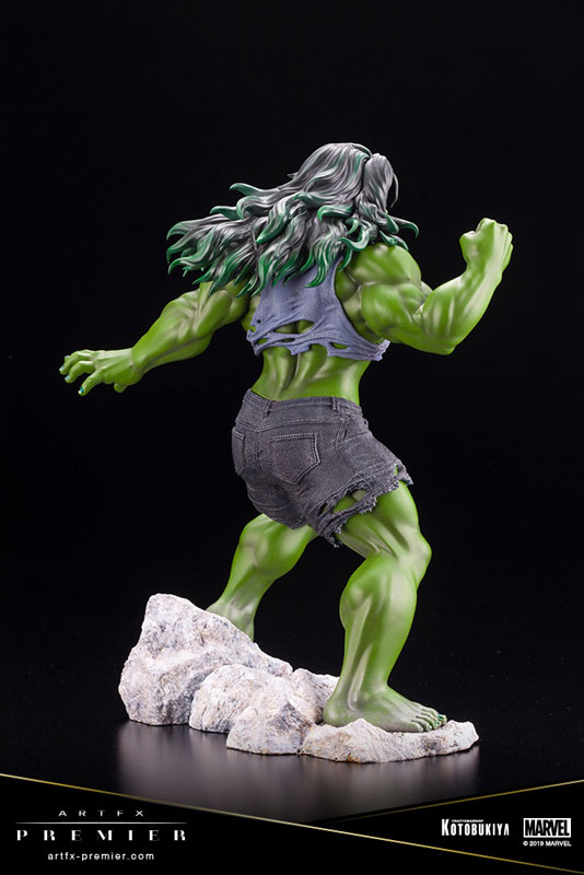 寿屋artfx premier系列《marvel universe》1/10 女绿巨人 简易组立