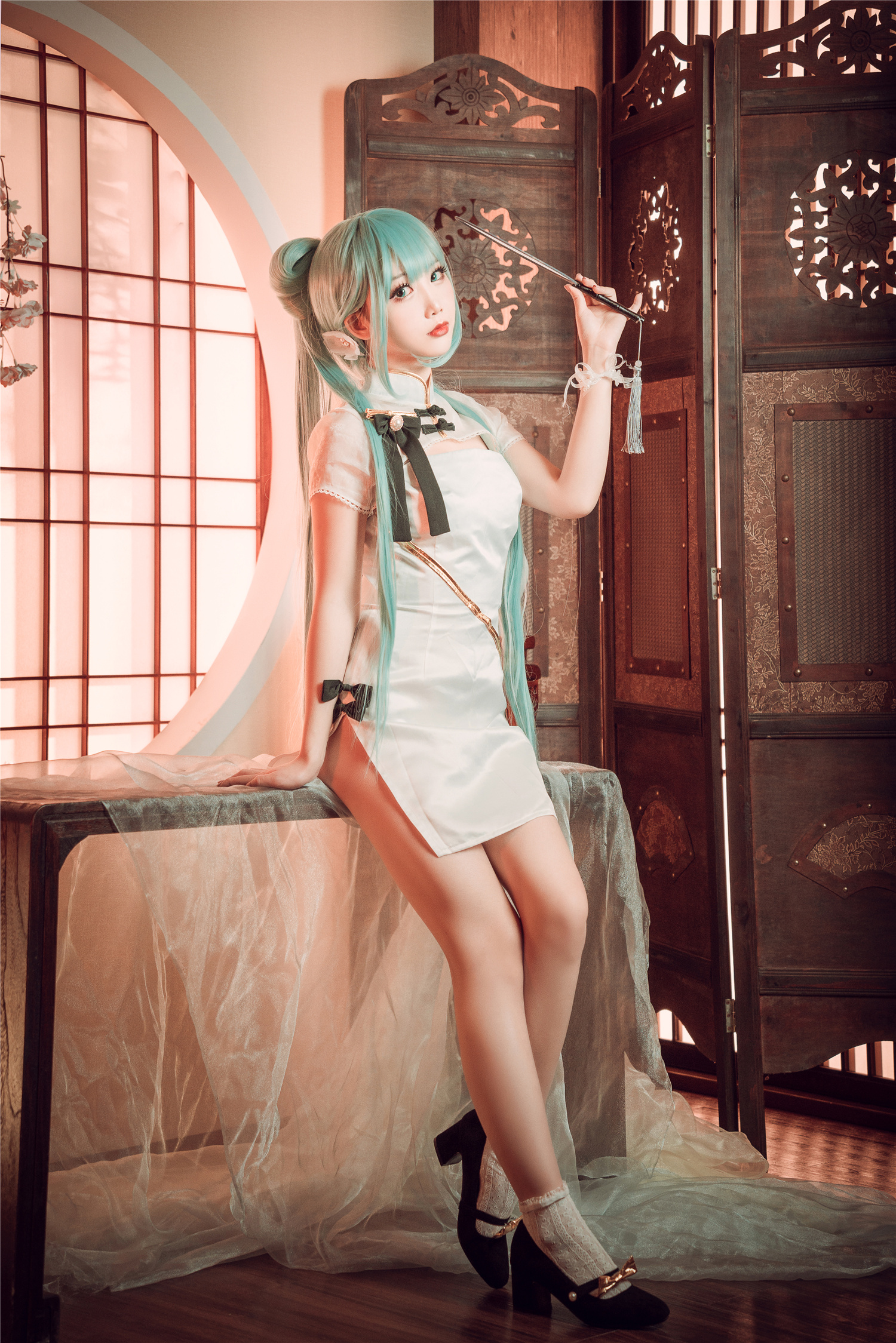 初音旗袍