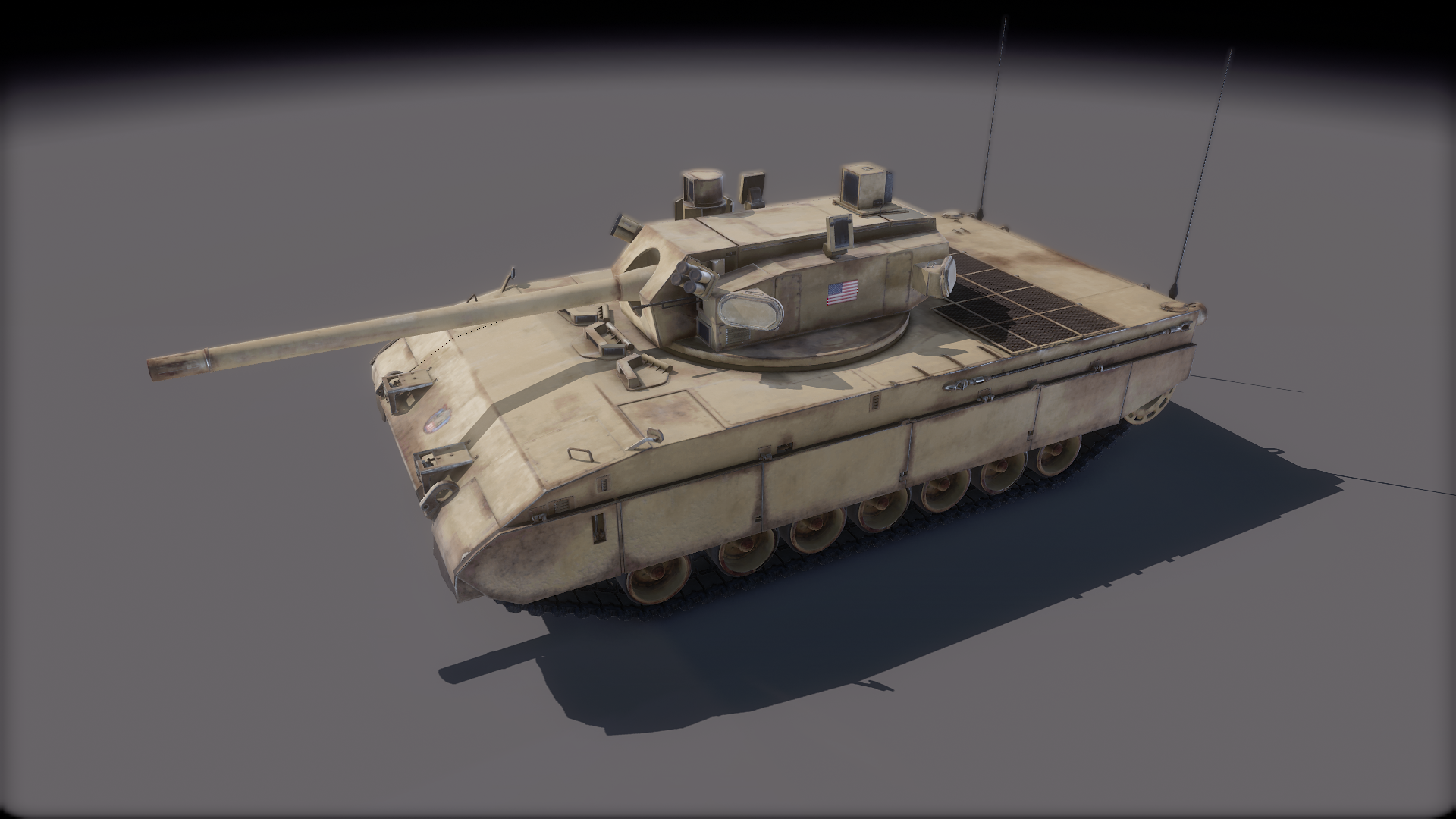 9级美国主战坦克 m1a2c