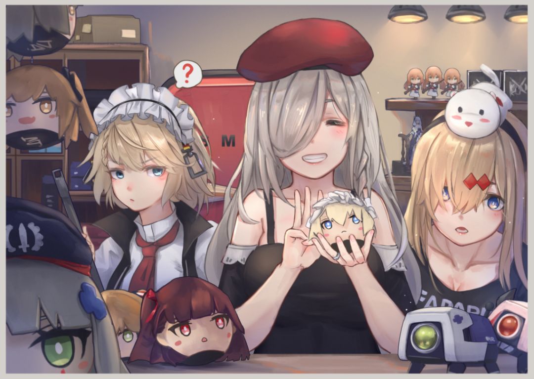【少女前线】关于铁血,格里芬和npc的假日插图