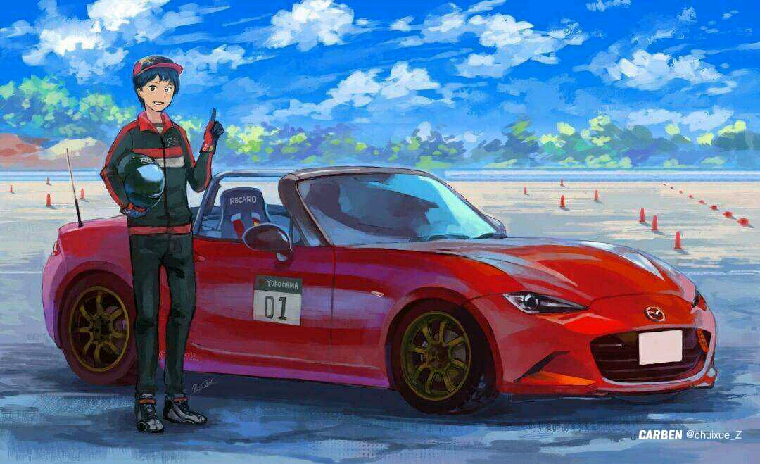 每日美图 (9) 跑车Ⅹ二次元