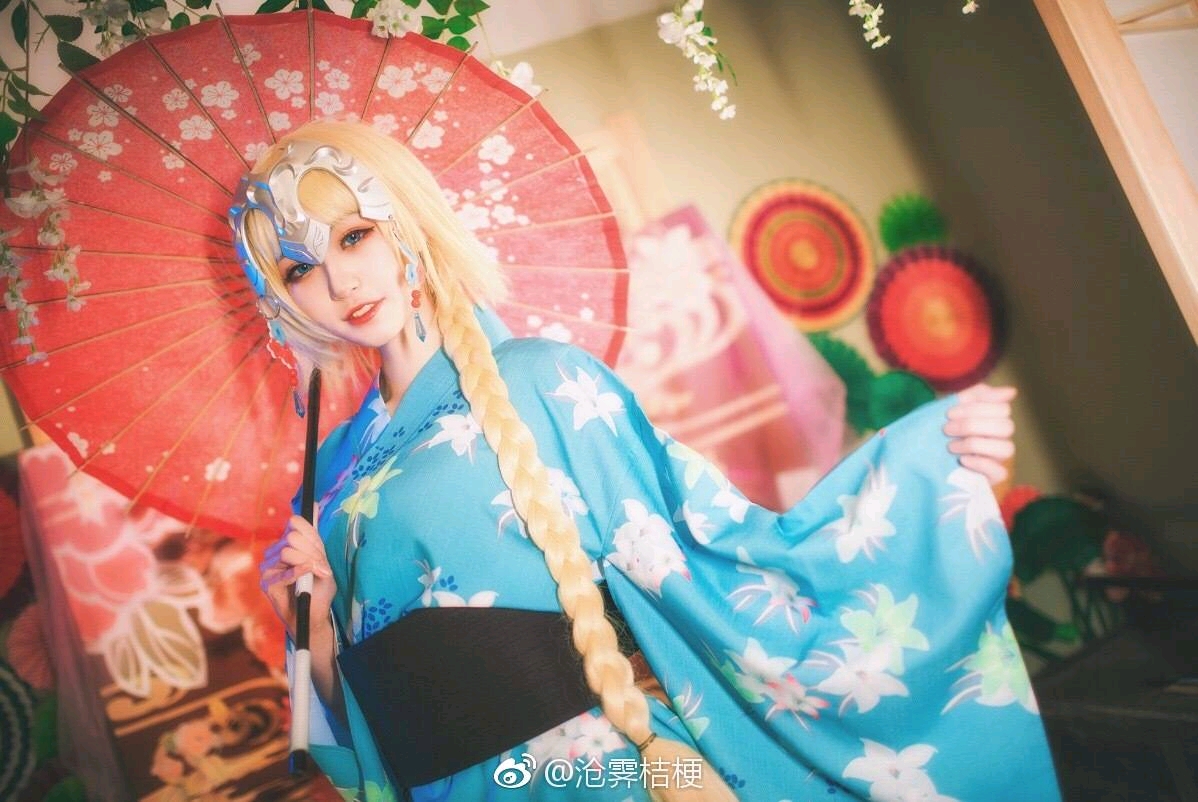 cosplay分享沧霁桔梗