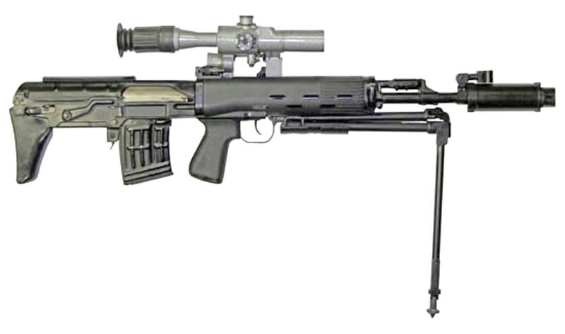 武器专栏svu狙击步枪ots03