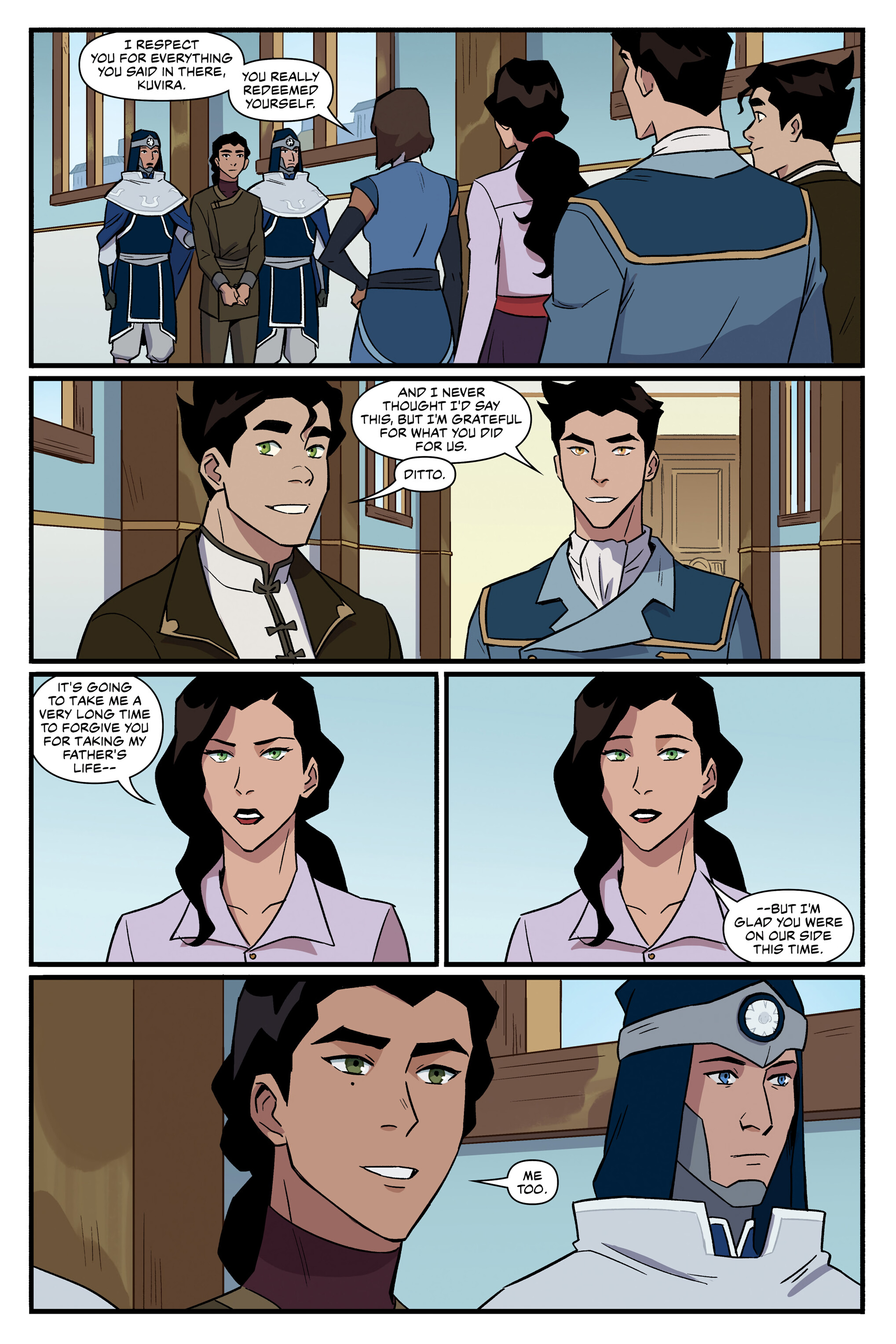 the legend of korra 科拉传奇漫画 ruins of the empire 帝国陨落