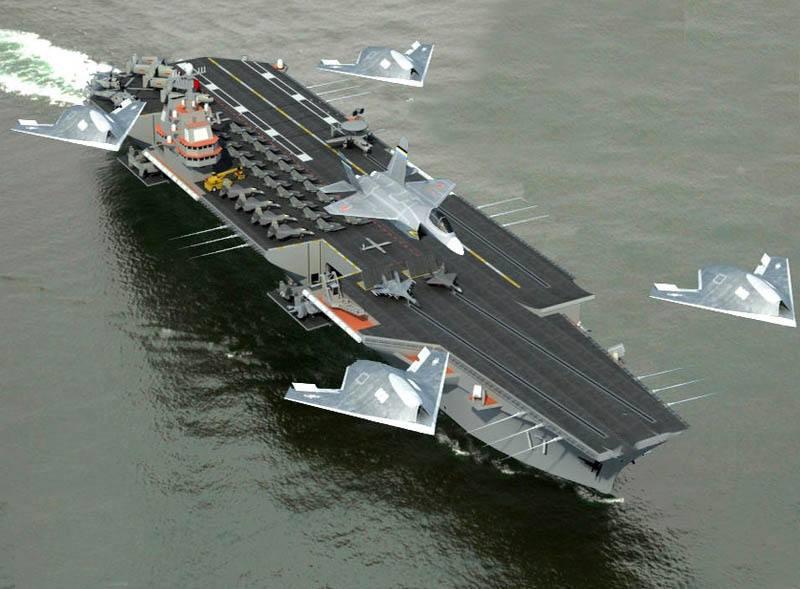 可见即使是超级大国海军,用惯了大航母,但是在排序靠后的新航母方案中