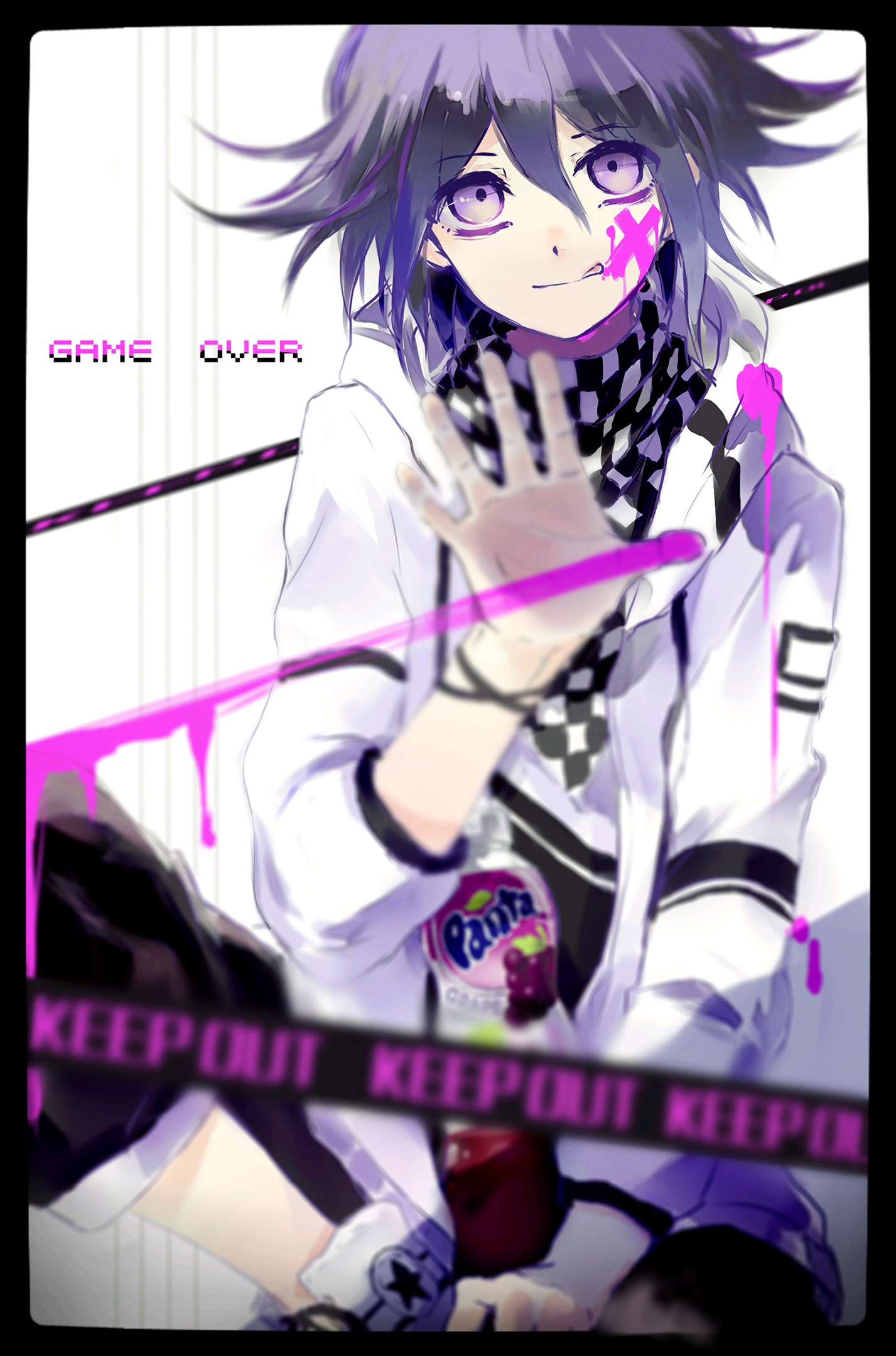 弹丸论破v3王马小吉超高校级的总统的同人插画作品