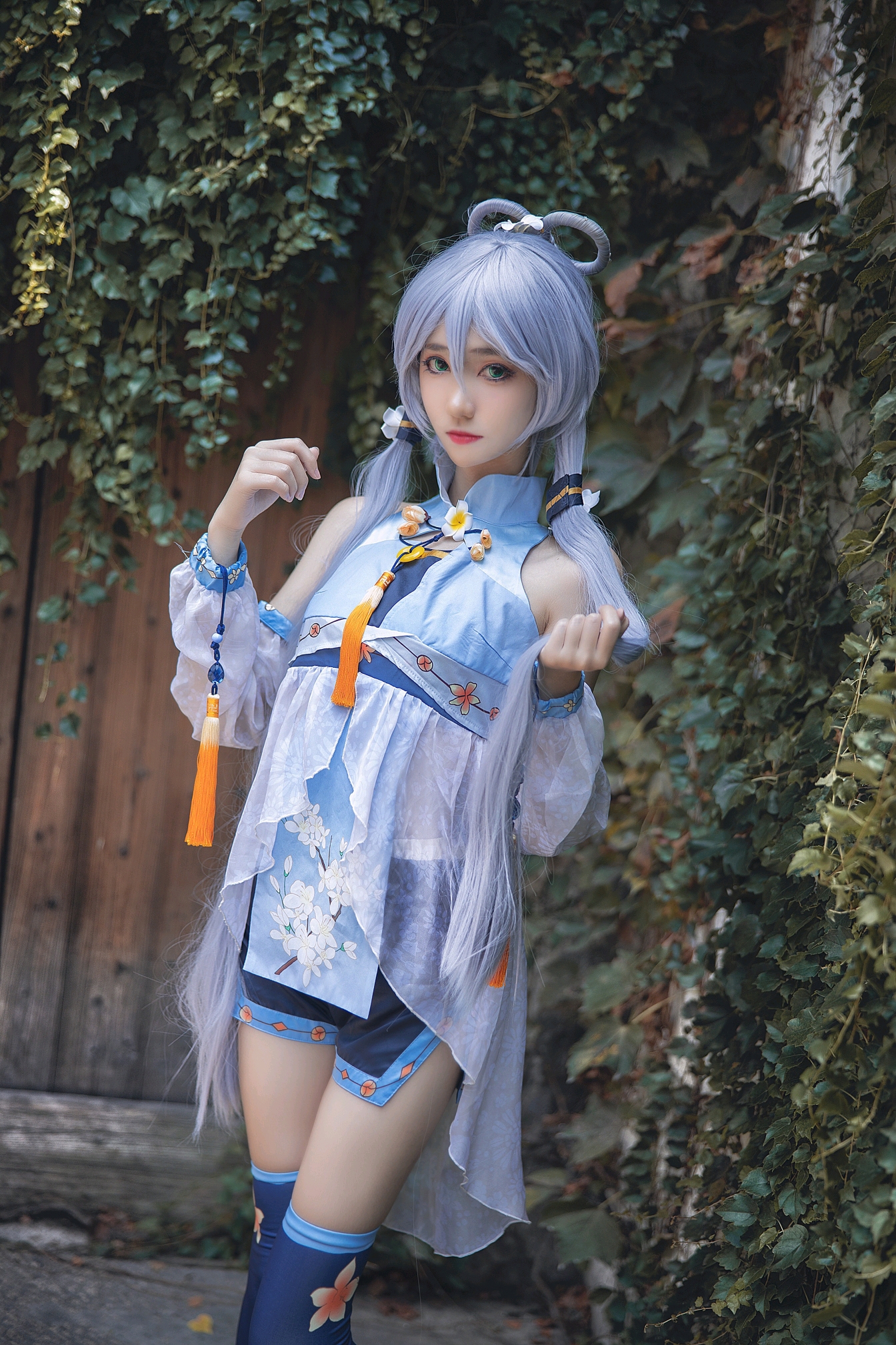 【cosplay】南桃momoko洛天依花语嫣然