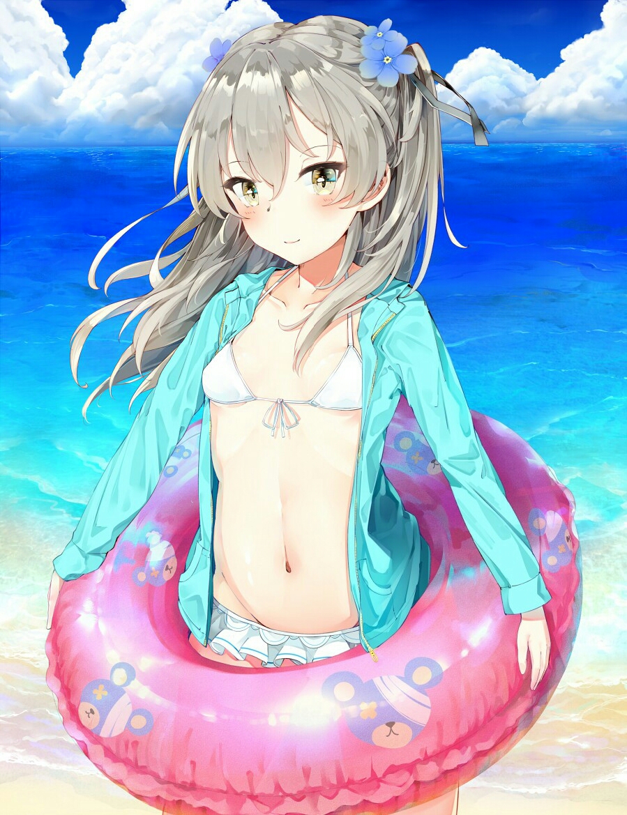 [高清壁纸]泳装 水=?