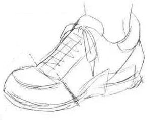 根据鞋子的体积,进行分块刻画.