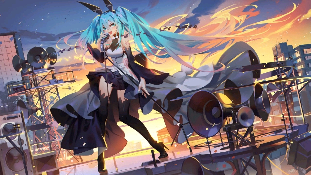 初音未来美图精选壁纸(侵权必删)(八十二张,张张精品)