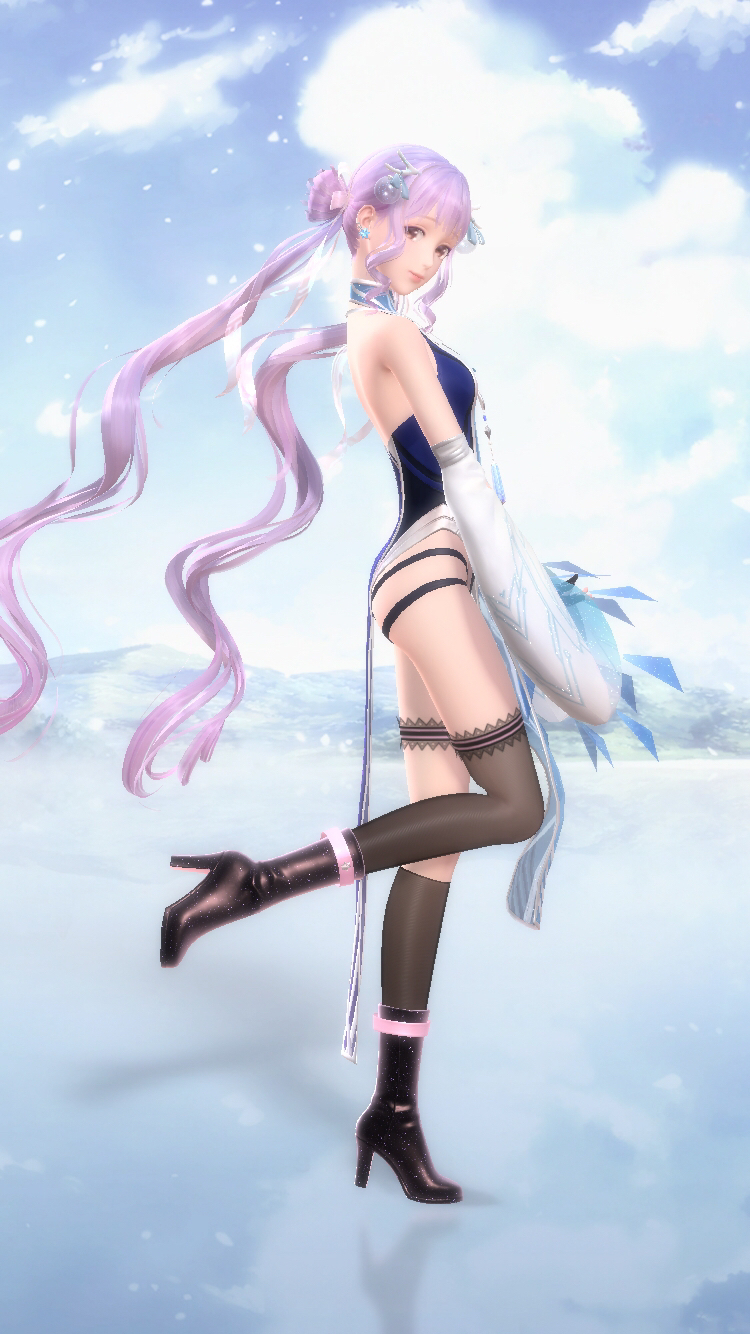 【闪耀暖暖】魔羊废墟非凡套苍羽流光遗照