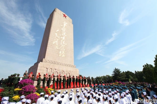 双拥共建促共进红色基因永传承济南革命烈士陵园济南战役纪念馆