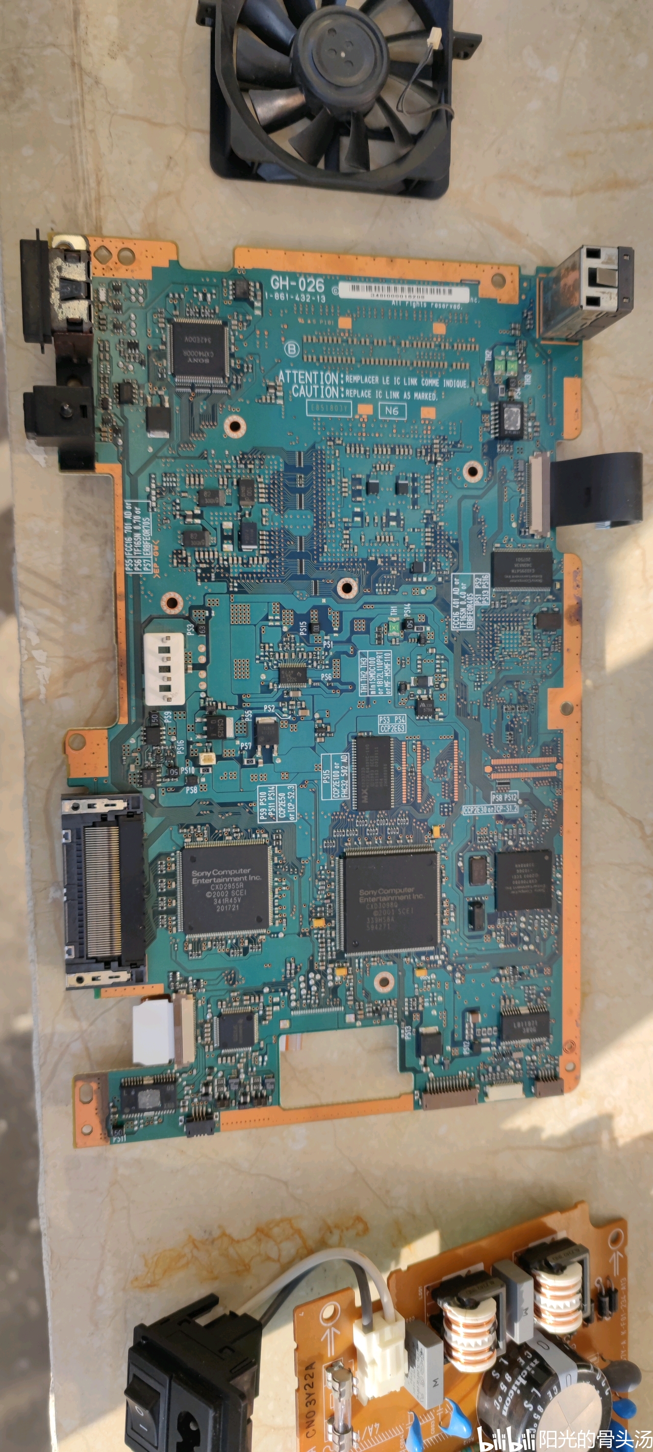 ps2 55000主板,电源