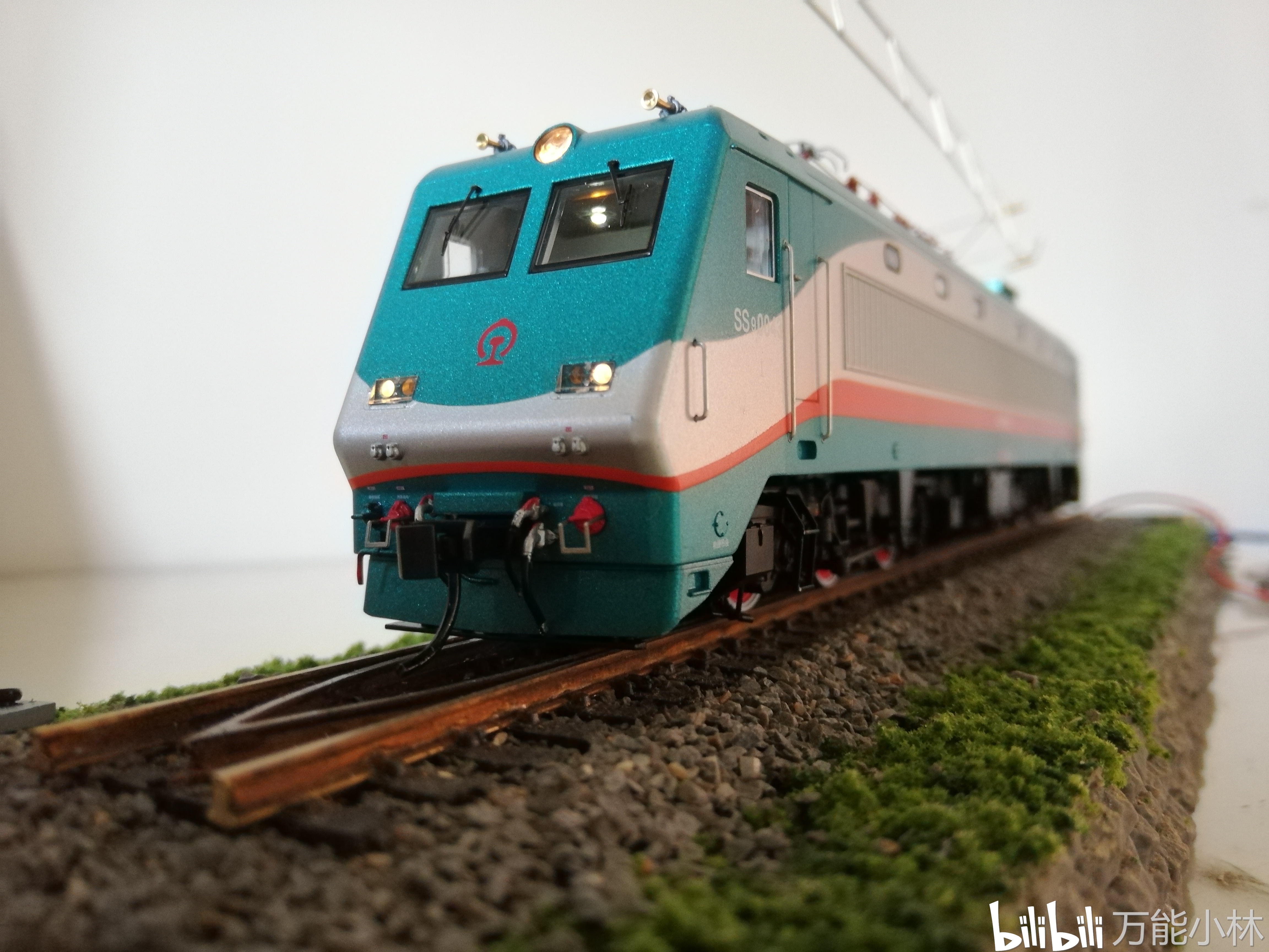 cmrline火车模型第一版和谐电3dhxd3d京局京段0066测评