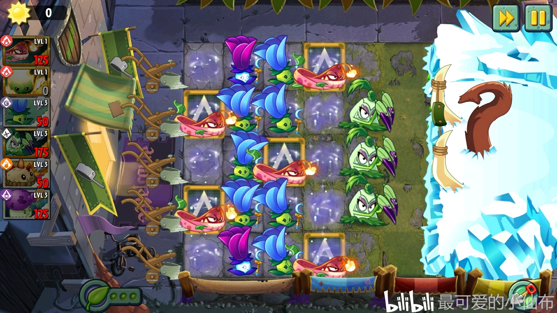 pvz2每周arena竞技场分析(12)葬火藤蔓和猛犸象僵王