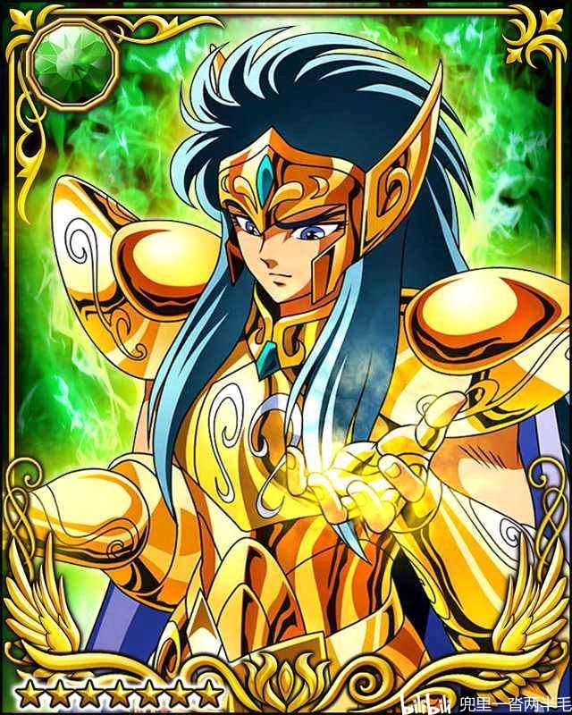 圣斗士星矢角色主题图片-黄金圣斗士水瓶座-卡妙