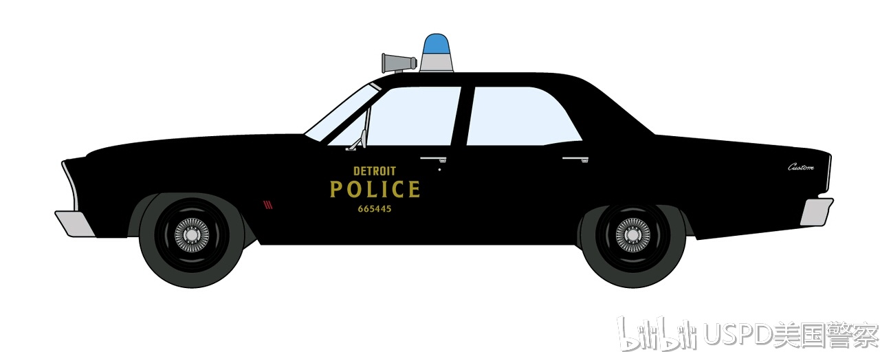 美国经典警车车型涂装集锦(部分选)