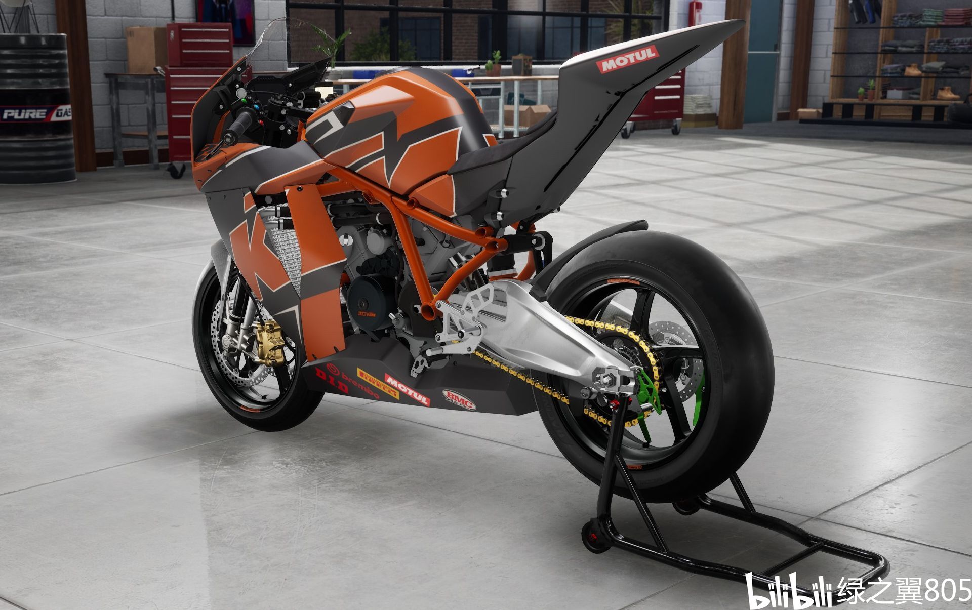 KTM 1190 RC8R 2014 改装竞速 哔哩哔哩