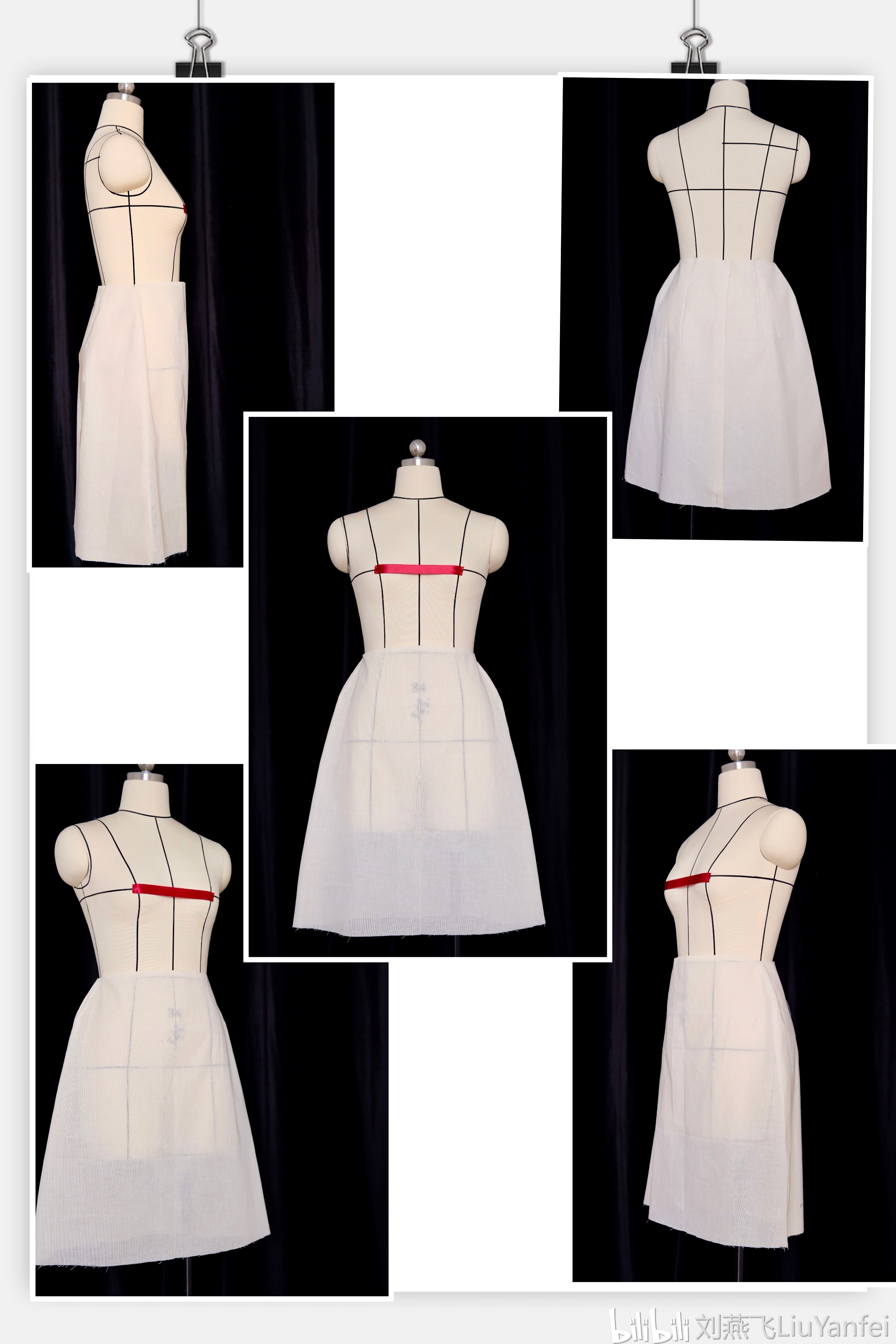 裙原型制版的全部干货(私人订制自己的裙)