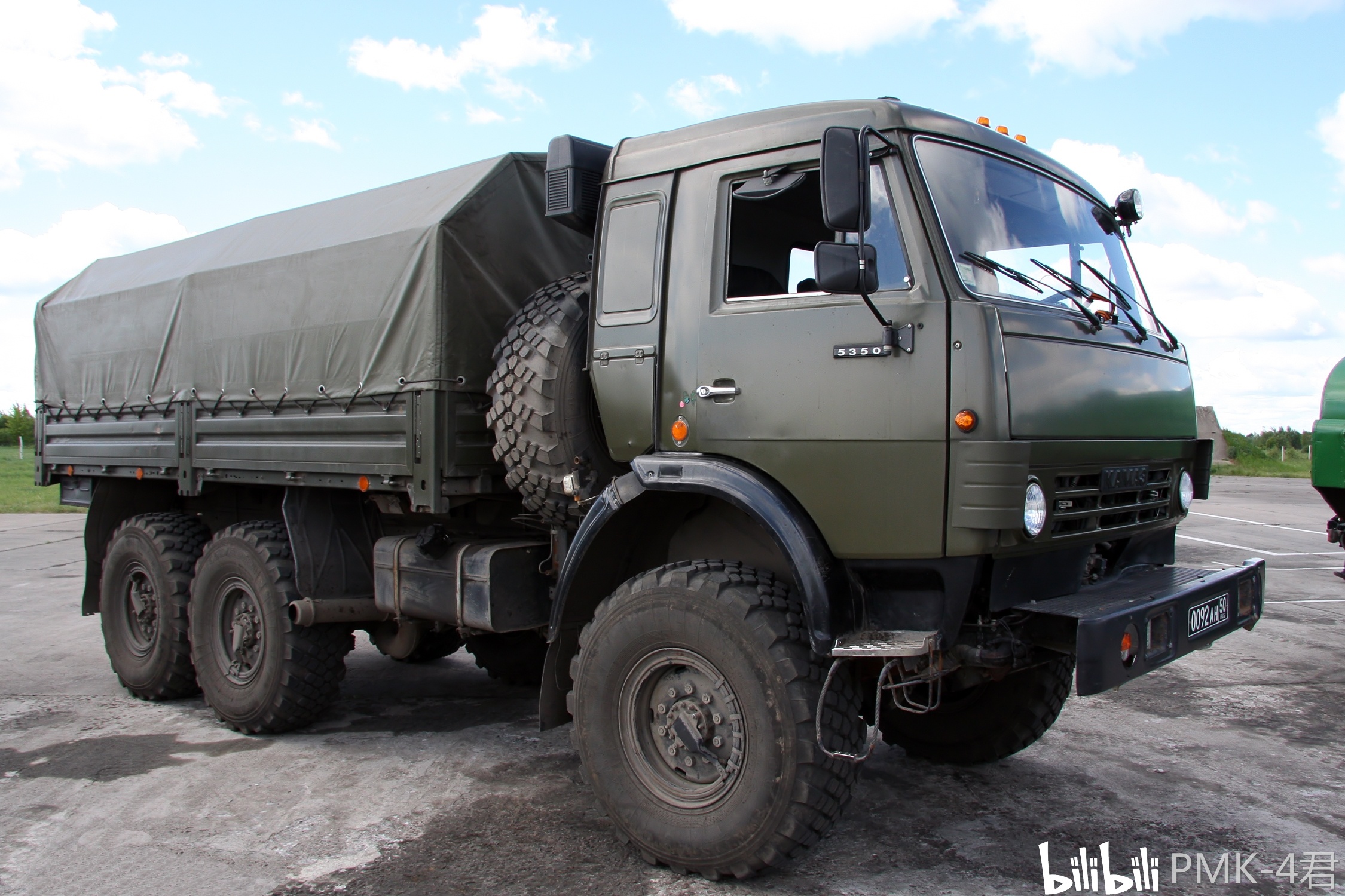 kamaz-5350军用卡车